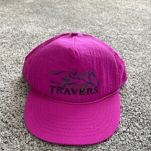 Vintage Magenta Travers Race Hat